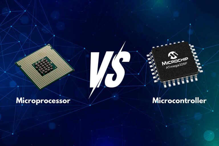 Microprocesador vs microcontrolador